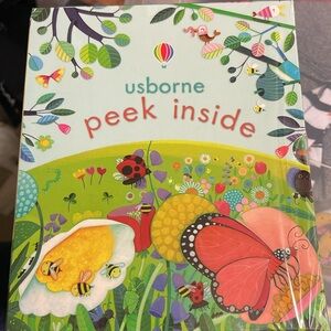 NIB and Wrapper - 6 Usborne peek inside books